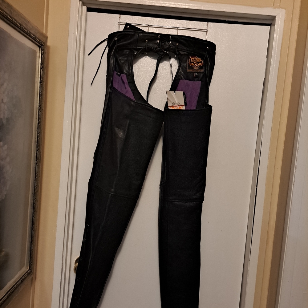 Leather Jacket and Chaps - Picture 3 of 8